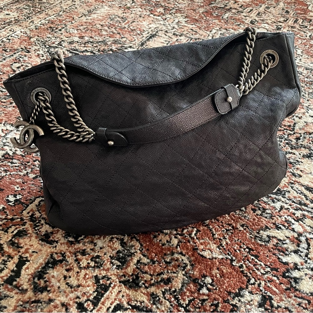 CHANEL Caviar Coco Daily Hobo